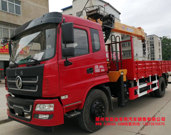 貴州用戶東風(fēng)隨車吊案例